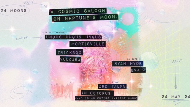 Image of music artist A Cosmic Saloon On Neptune's Moon.
