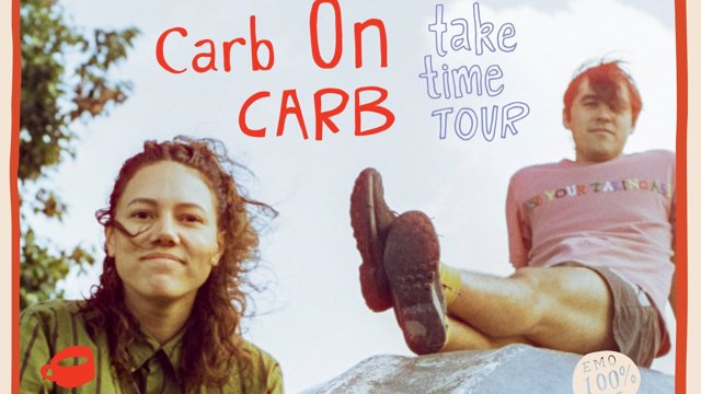Image of music artist Carb On Carb (NZ) w/ Gil Cerrone + Sylvia.