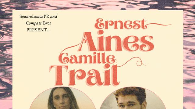 Image of music artist Ernest Aines and Camille Trail